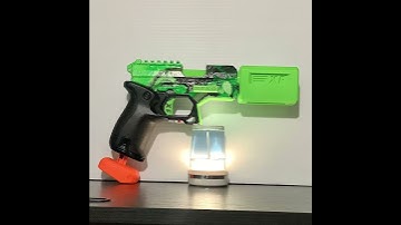 Gremlin XFKO - Modified Nerf Rival Knock Out!  #shorts #nerf #nerfmod #blasters