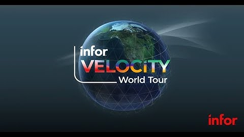 Infor Velocity World Tour