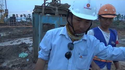 NGHIỆM THU VIDEO CÔNG TÁC THỔI RỬA  BÊ TÔNG CỌC NHỒI DA VINHOMES GRAND PARK