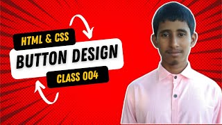 Button design with HTML and CSS in Bangla- Learn with Salek