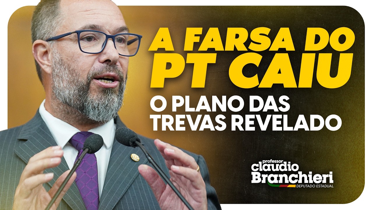 A FARSA DO PT CAIU, O PLANO DAS TREVAS FOI REVELADO