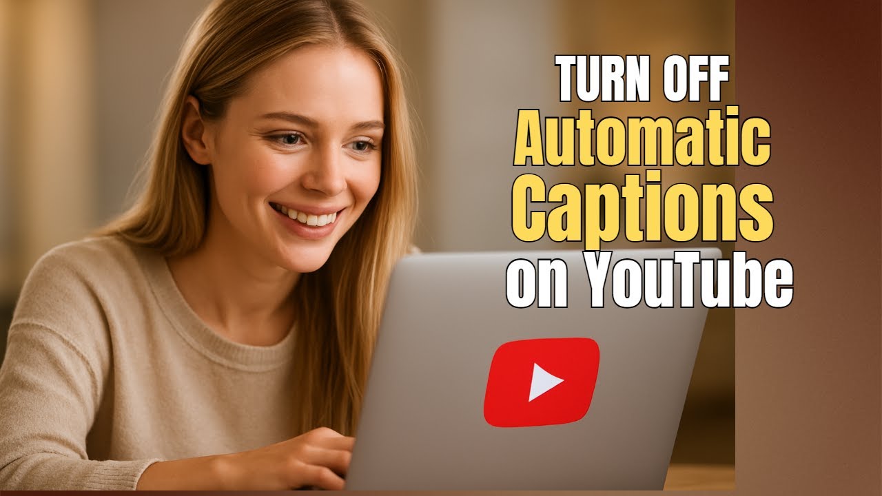 Как ОТКЛЮЧИТЬ автоматические субтитры на YouTube (отключить субтитры)