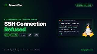 SSH Connection Refused - Troubleshooting Lab | DevopsPilot