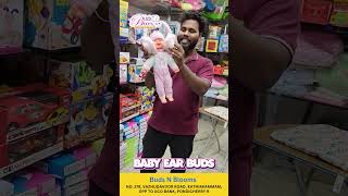 CUTE BABY EAR BUDS - #BudsNBlooms #BabyCareEssentials #CuteBabyEarBuds #SafeForBabies #BabyLove