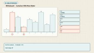 Container With Most Water in JavaScript — Two Pointers (LeetCode 11)