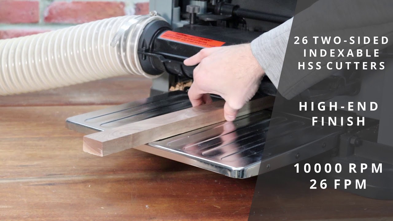 King Canada KC13HPC Planer YouTube