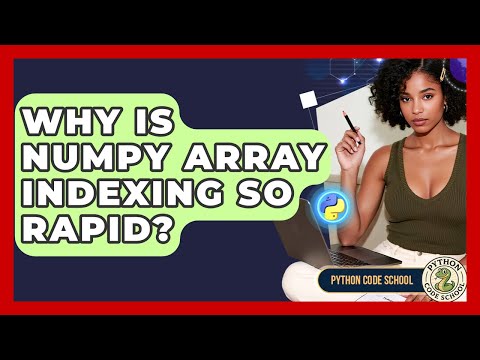 Why Is NumPy Array Indexing So Rapid? - Python Code School