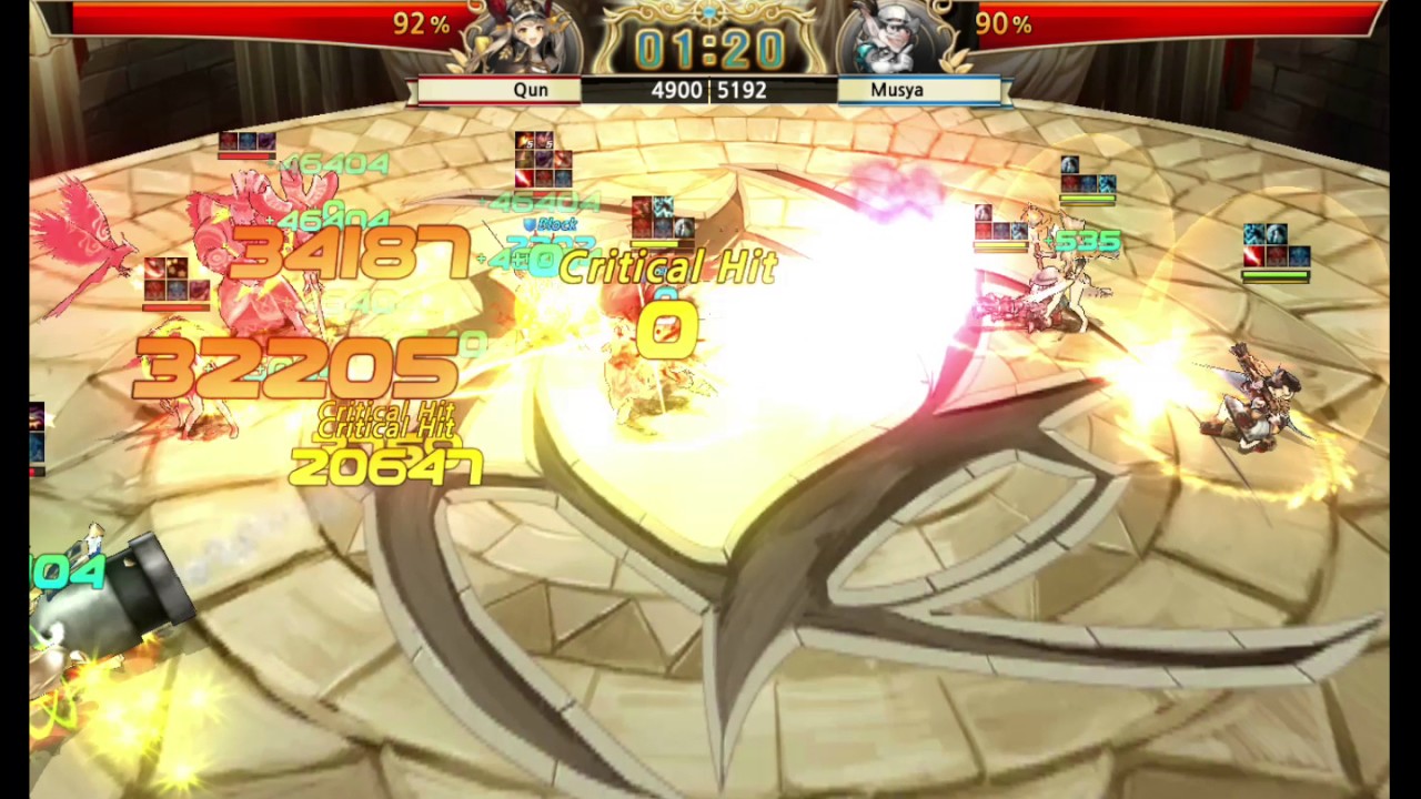 170416 - King's Raid. Testing ASPD Lakrak PVP - Diamond III