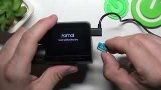 How to Insert and Remove SD Card on 70mai Smart Dash Cam 1S?