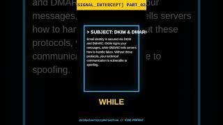 [SIGNAL_INTERCEPT] Part 24: DKIM &amp; DMARC // VIDYA_2027