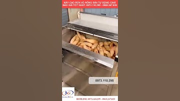 Máy Cạo Rửa Vỏ Khoai Lang, Khoai Tây, Khoai sọ - 0969247839