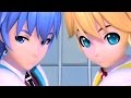 [60fps Len Kaito  Full] テレカクシ思春期 Embarrassment-Hiding Adolescence - カイト 鏡音レン DIVA English Romaji PDA