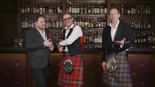 Burns night with Simply Whisky, and Alex from The Whisky Exchange in London