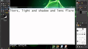GIMP TUTORIAL - HOW TO MAKE AN AWESOME WALLPAPER!