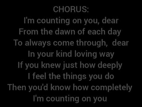 Elvis Presley: I'm Counting On You (Lyrics)