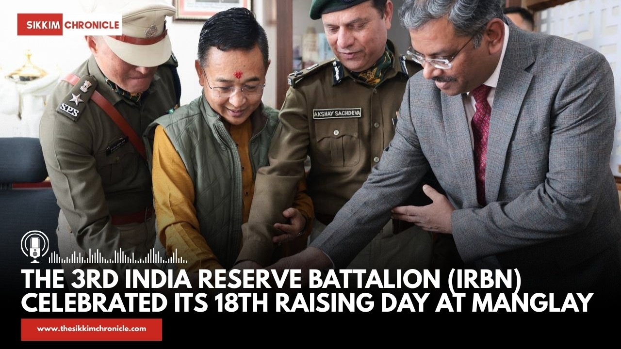 The 3rd India Reserve Battalion (IRBn) celebrated its 18th Raising Day at Manglay with an Anti-Riot