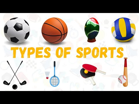 Types Of Sports | Types Of Balls | All Sports Name 🤹