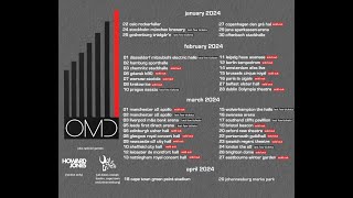 OMD 2024 ► Bauhaus Staircase Tour 2024 ► Live in Jena