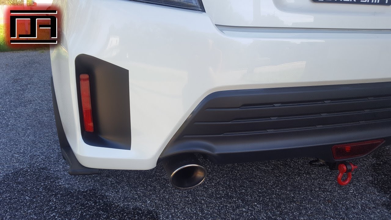 Plasti Dip Around Rear Bumper Side Reflectors DIY (Scion tC2.5) YouTube