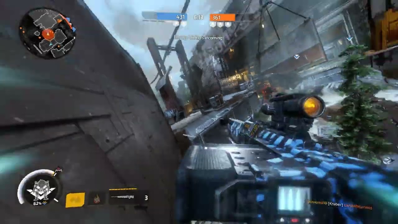 Titanfall 2 Kraber and Monarch 39 on Relic 