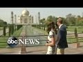 Prince william kate middleton visit taj mahal