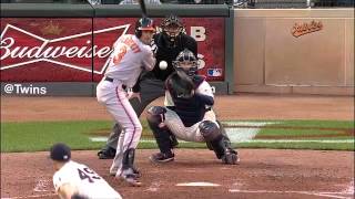 2013/05/11 Flaherty hit by pitch