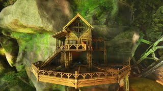 I Built a Cliff Platform Starter Base in ARK: Survival Ascended!