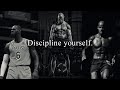 discipline yourself bro. - Best Motivational Speeches
