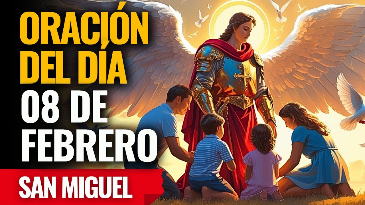 ¡San Miguel cubre tu hogar y tu familia con bendición y protección divina! Reza ahora