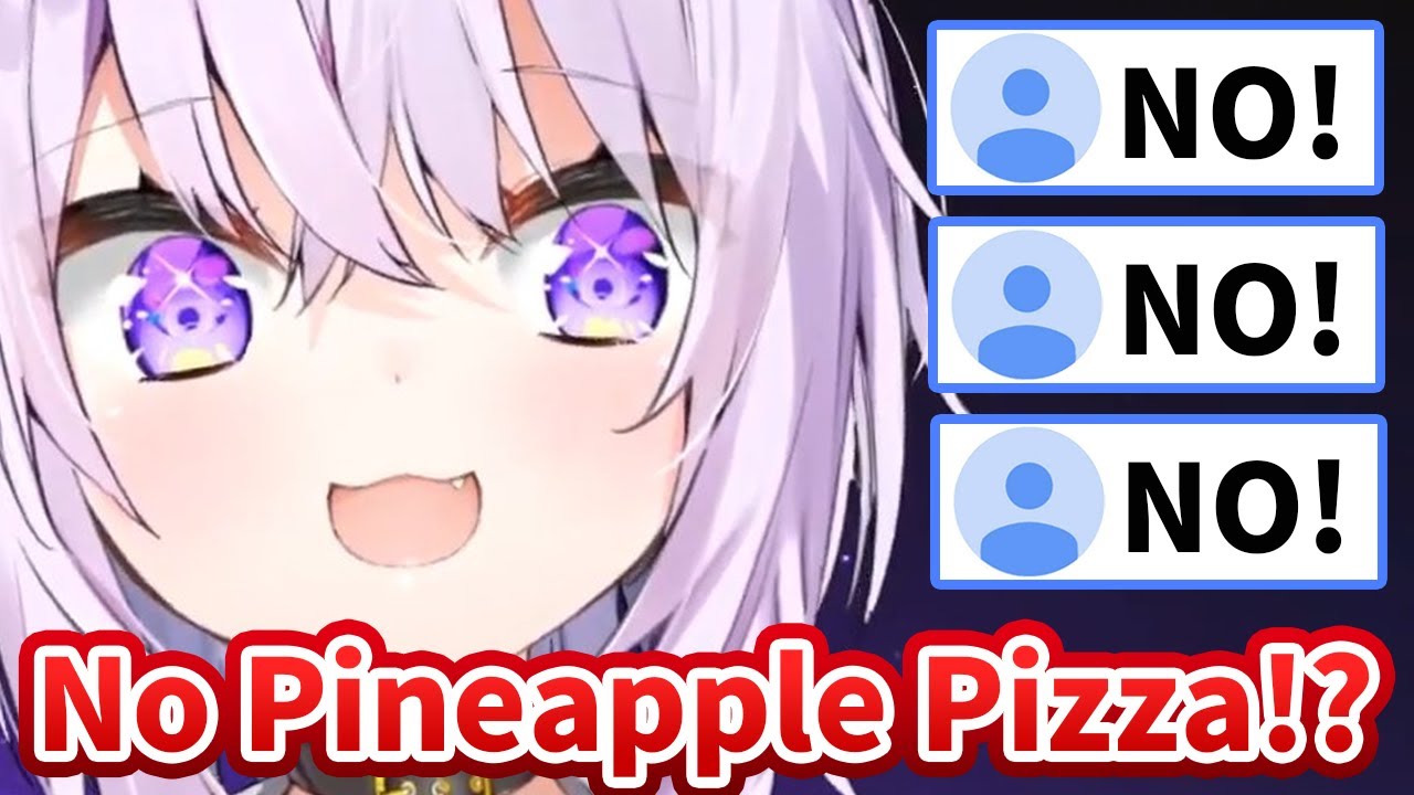 Okayu doesn't expect so many overseas viewers hate Pineapple Pizza [Hololive/Eng sub]