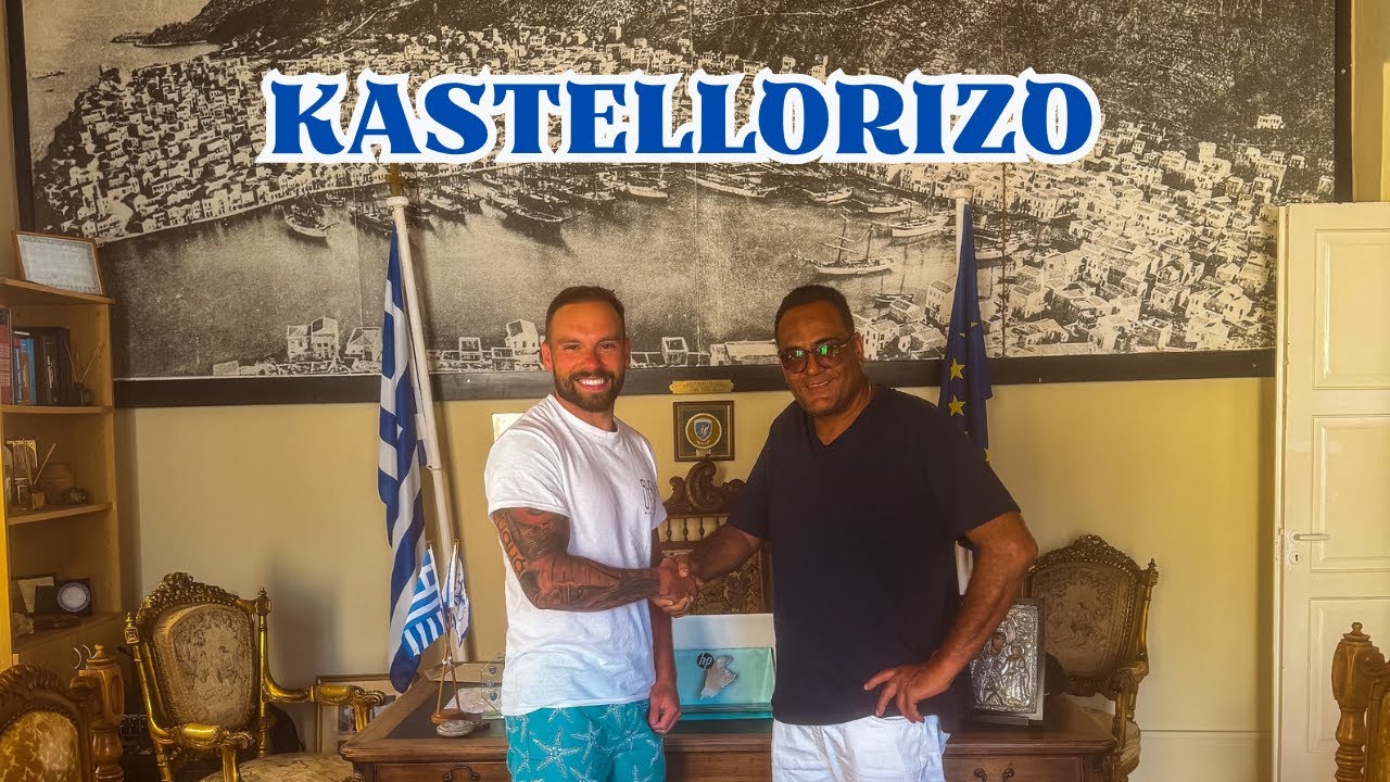Meeting the Mayor Of My Favourite Greek Island 🇬🇷