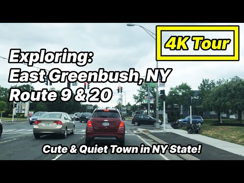 East Greenbush NY Area | Route 9 & 20 | Driving Tour [4k]