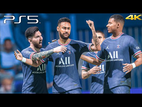 FIFA 22 - Manchester City vs PSG | Gameplay PS5™ [4K]