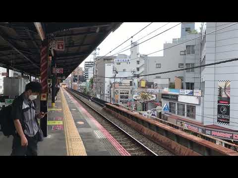 323系　大阪環状線普通　福島駅到着シーン&接近メロディ