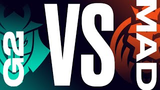 G2 vs. MAD - Playoffs Round 1 | LEC Summer Split | G2 Esports  vs. MAD Lions | Game 3 (2021)