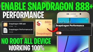 Enable Snapdragon 888+ Performance On Any Android Device ! No Root | Stable FPS & Performance screenshot 3