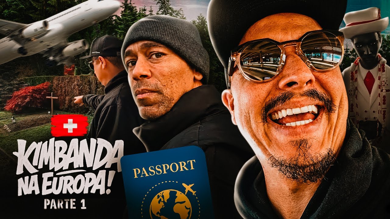 🔥💀 KIMBANDA NA SUÍÇA | Parte 01🌍✈️  INVADIMOS A EUROPA & Visitamos o CEMITÉRIO | Episódio #37