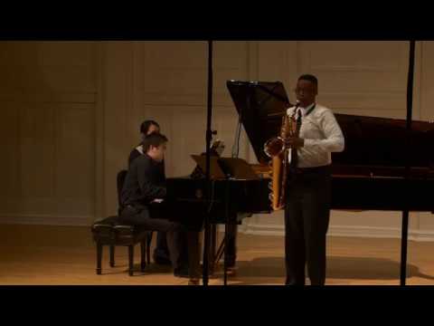 Camille Saint-Saëns - Bassoon Sonata Op.168 (Baritone Saxophone)