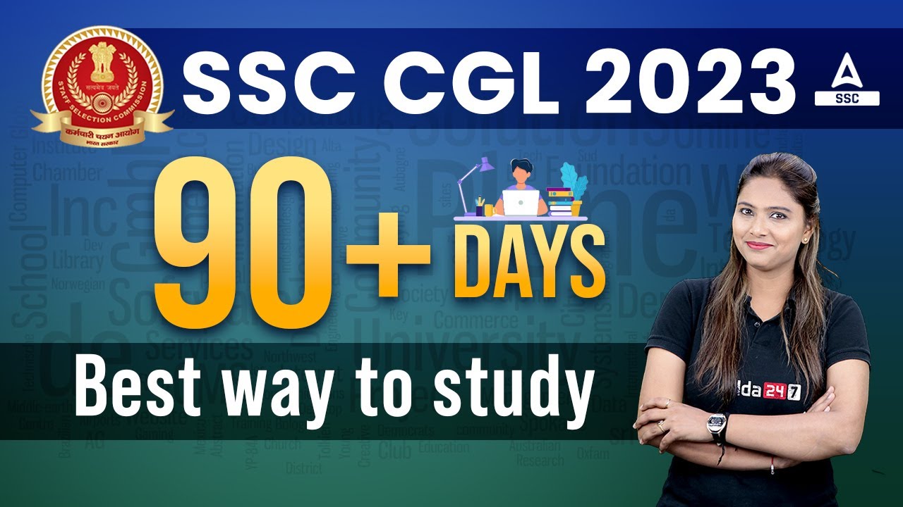 SSC CGL 2023 | 90+ Days Left Best Way To Study | By Pratibha Ma’am ...