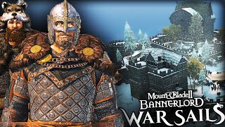 Defending An Epic Nord Castle To The Last Man War Sails Dlc Gameplay Mount & Blade 2 Bannerlord