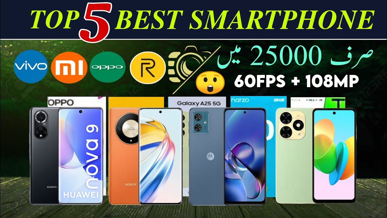 Top 5 Best Smartphone Under 25000 in Pakistan July 2024 - Best Phone ...
