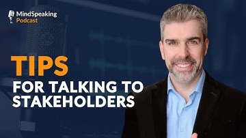 Tips for talking to stakeholders or end users - Nicholas Kelly