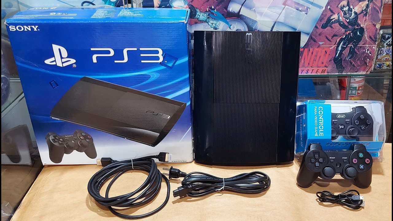 PLAYSTATION 3 PS3 SUPER SLIM COM HEN MAIS LOJA MAIS FÁCIL PRA ABAIXAR JOGOS A VENDA LEIA A DECRIÇÃO