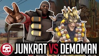 Video voorbeeld van "JUNKRAT VS DEMOMAN RAP BATTLE by JT Music (Overwatch vs TF2)"