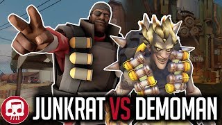 JUNKRAT VS DEMOMAN RAP BATTLE by JT Music (Overwatch vs TF2) chords