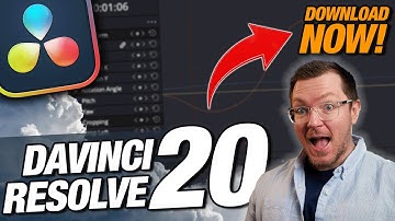 DaVinci Resolve 20 is LIVE and it