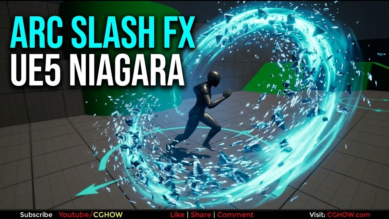 Arc Slash FX in Unreal Engine 5 Niagara - YouTube