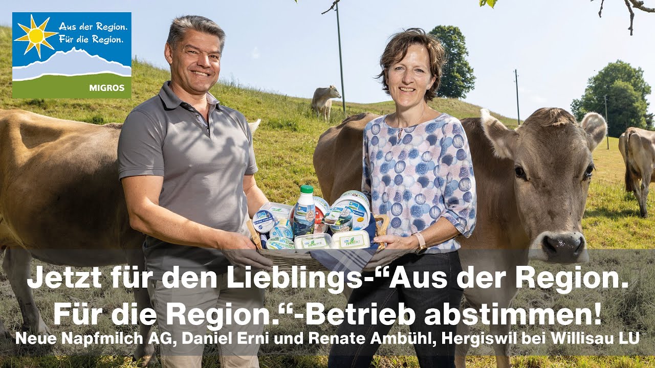 Wählen Sie Ihren Lieblingsbetrieb 2023 - Neue Napfmilch AG