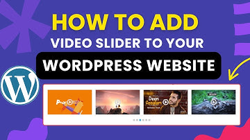 Hoe voeg je een videoslider toe aan je WordPress-website?