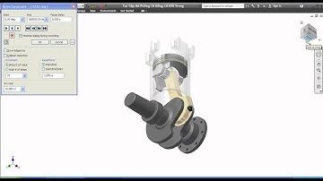 Mô Phỏng Chuyển động của Động Cơ Đốt Trong trên Inventor 1